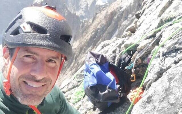 Une photo non datée de Yonatan Tarango, un Israélien tué lors d'un saut en wingsuit dans les Alpes italiennes, le 21 juillet 2022. (Autorisation)