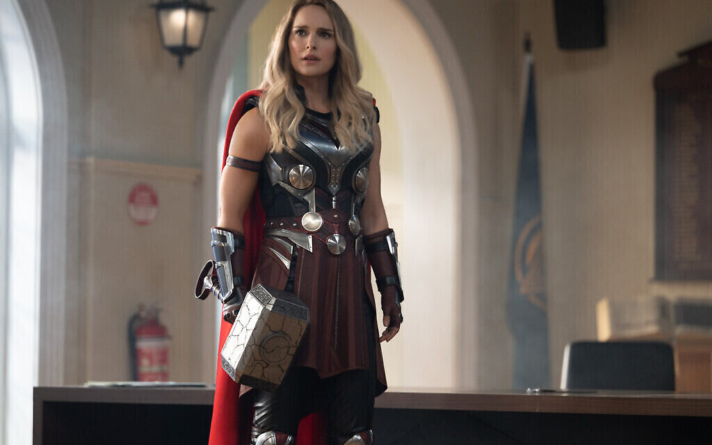 Natalie Portman dans 'Thor : Love and Thunder.' (Crédit : Avec l’aimable autorisation de Walt Disney Studios Motion Pictures)