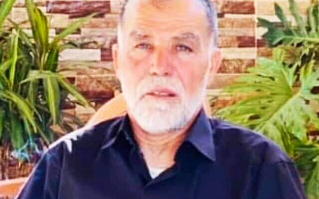Salah Sawafta, âgé de 58 ans, aurait été tué lors d'un raid de TSahal dans le nord de la Cisjordanie, le 19 août 2022. (Crédit : WAFA)