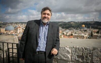 Jon Medved, PDG et fondateur d'OurCrowd, à Jérusalem (Crédit : Autorisation)