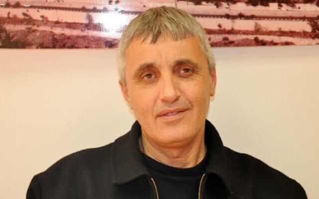 Zaki Agbaria, maire adjoint d'Umm al-Fahm sur une photo non datée. (Crédit : Autorisation)