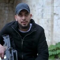 Le commandant des Brigades des martyrs Al-Aqsa Ibrahim Nablusi, dans une photographie non datée. (Crédit : Réseaux sociaux)