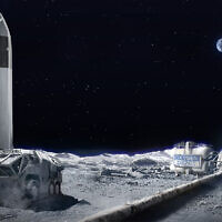 Photo d'illustration : Un dépôt d'oxygène sur la Lune. (Crédit : Helios)