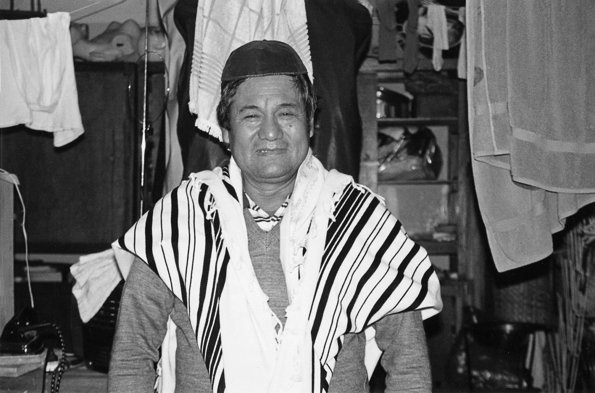 Agustín Araujo, un Juif inca à Cajamarca, au Pérou, en 2004. (Autorisation :  Graciela Mochkofsky)