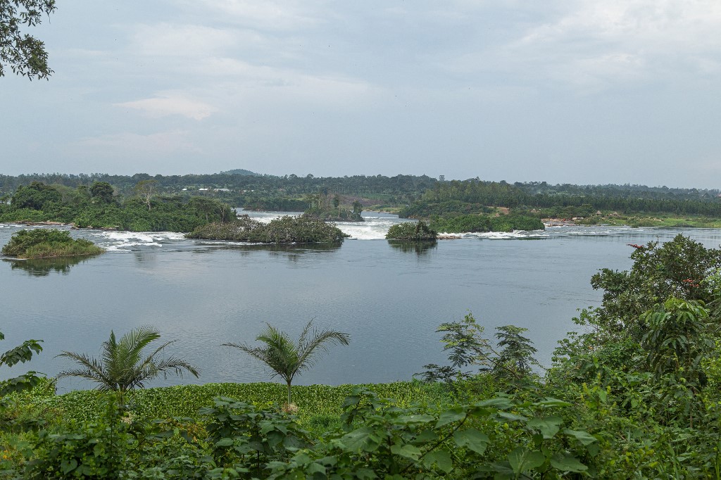 Cette photo prise le 7 octobre 2022 montre le fleuve Victoria Nile près de Namiyagi, dans le sud de l'Ouganda. 
 (Crédit : BADRU KATUMBA / AFP)