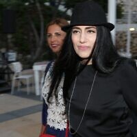 La réalisatrice du film 'Le procès de Viviane Amsalem', Ronit Elkabetz, a reçu six nominations pour son film (Crédit : Nir Shaanani)