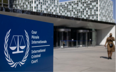 La Cour pénale internationale à La Haye, aux Pays-Bas, le 31 mars 2021. (Crédit : Peter Dejong/AP)