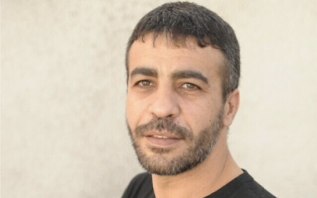 Le terroriste palestinien Nasser Abu Hamid sur une photo non datée. (Crédit : WAFA)