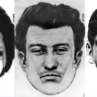 Un montage des portrait-robot de trois suspects dans l'attentat à la bombe de 1982 contre le consulat israélien à Sydney en Australie, publié en 2012 par la police australienne. (Police fédérale australienne)