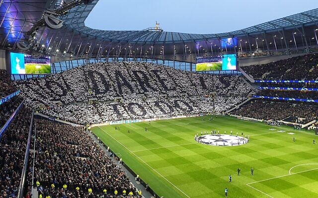Le Tottenham Hotspur Stadium, le 9 avril 2019. (Crédit : Bluejam / CC BY-SA 4.0)