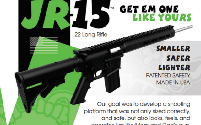 L’offre de vente sur le site Web du fabricant qui présente l'arme comme "celle de papa et maman".