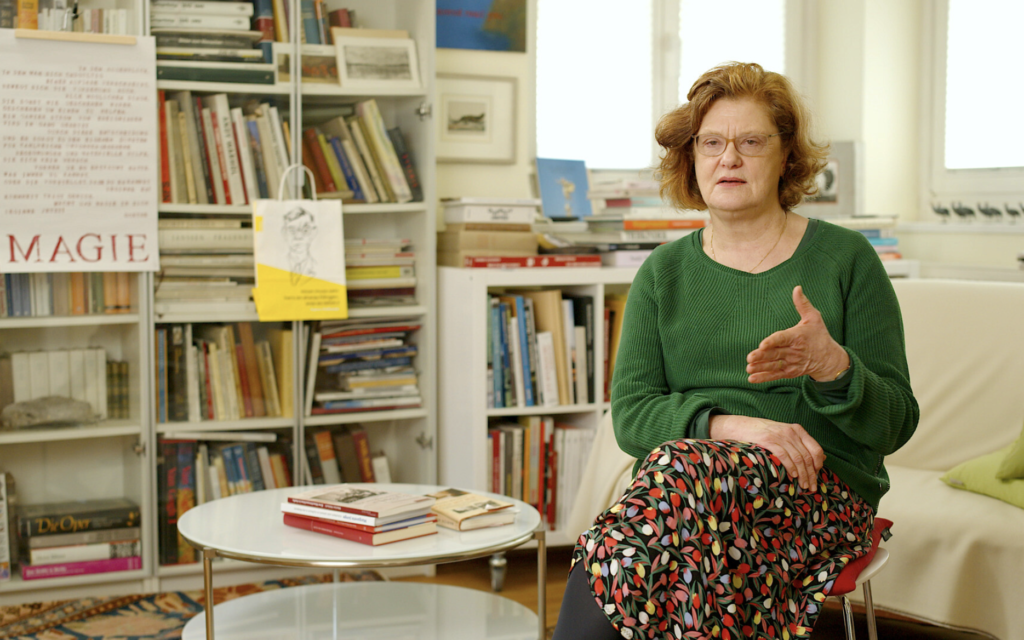 Lauréate du prix Obermayer 2023, l'auteure Marion Welsch, honorée pour son travail visant à créer des relations de guérison entre les non-Juifs et les Juifs. (Crédit : Widen the Circle)