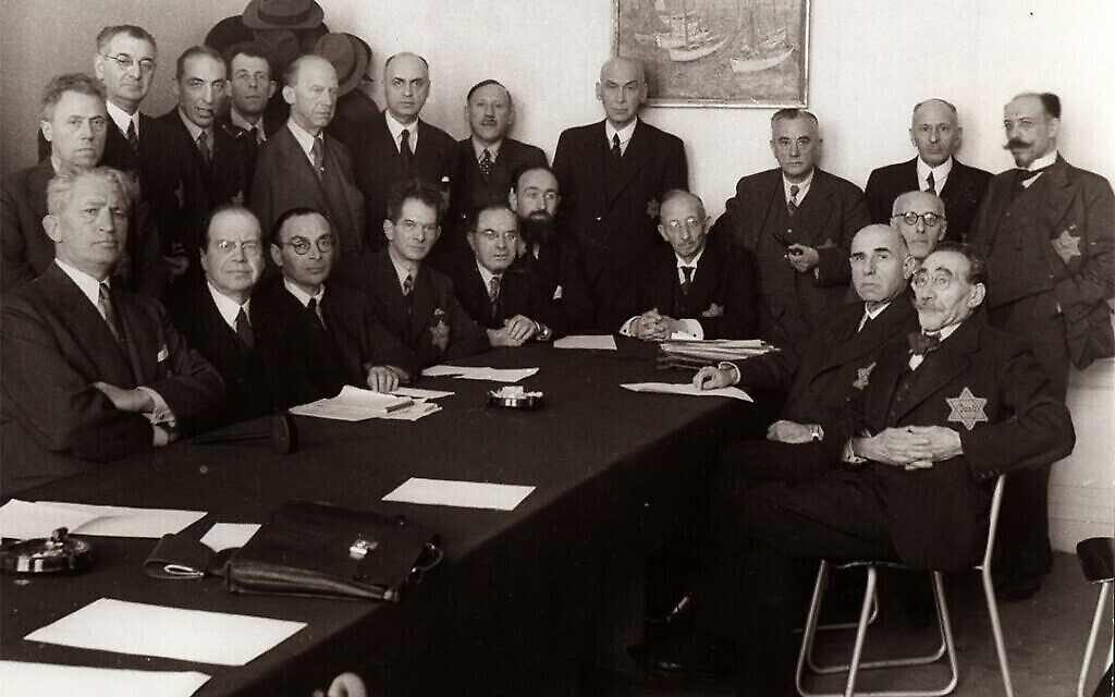 Un Conseil juif néerlandais dans les Pays-Bas occupés par les nazis (Domaine public)