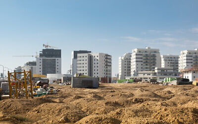 Un chantier dans le sud d’Israël, en mai 2022. (Crédit : Roman Mykhalchuk via iStock par Getty Images)