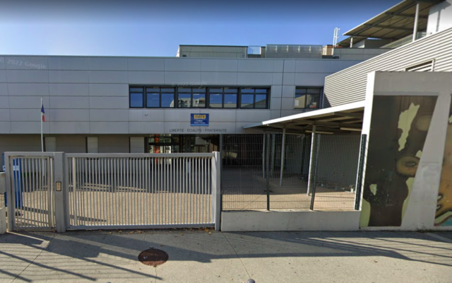 L’entrée du collège Aimé-Césaire, à Grenoble. (Crédit : capture d’écran Google Maps)