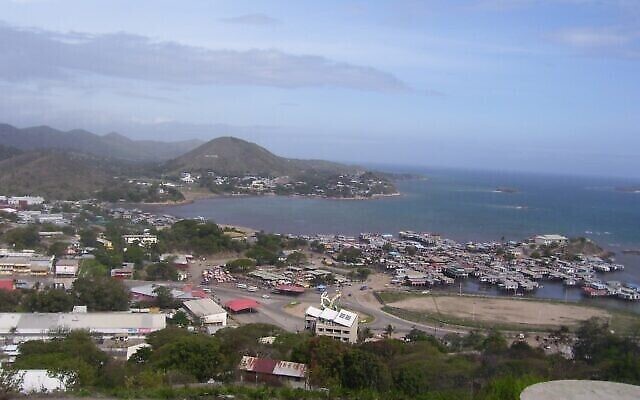 Port Moseby, capitale de la Papouasie-Nouvelle-Guinée (Crédit : Masalai sur Wikipedia / CC BY-SA 3.0)