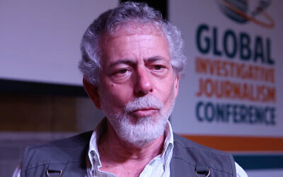 Le journaliste juif péruvien Gustavo Gorriti. (Crédit : YouTube)
