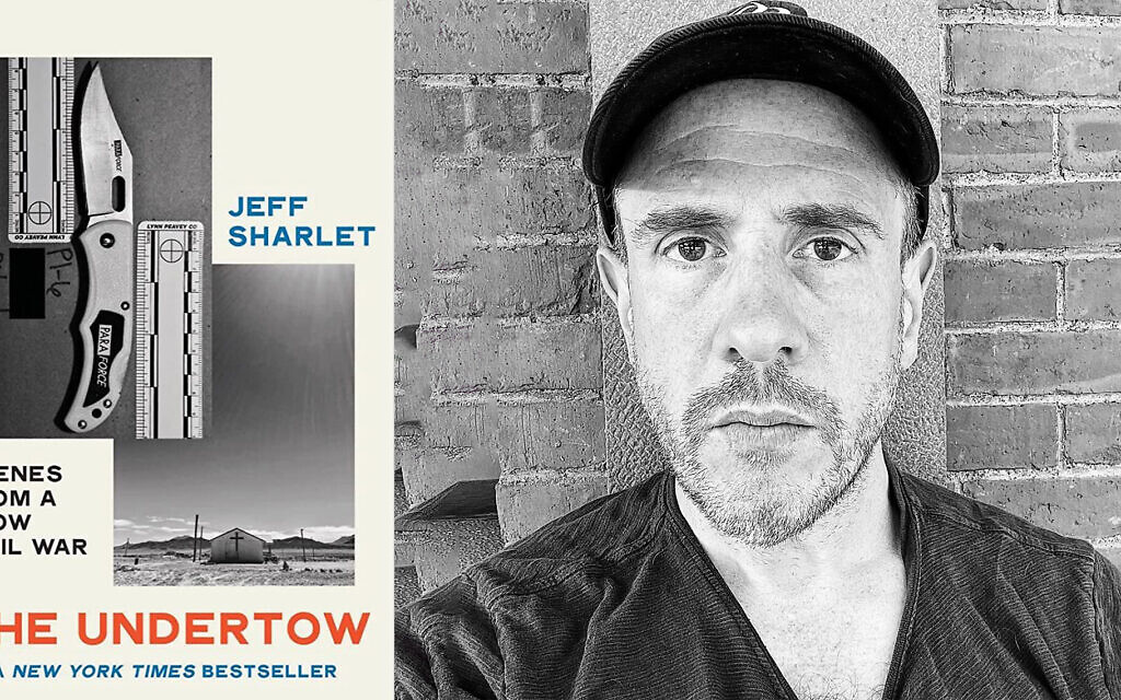 The Undertow" de Jeff Sharlet explore le paysage religieux de l'extrême droite. (Crédit : Jeff Goodwin/JTA)