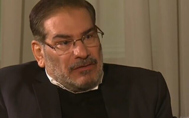 Ali Shamkani, l'ancien secrétaire du Conseil suprême de la sécurité nationale. (Capture d'écran: YouTube/France24)