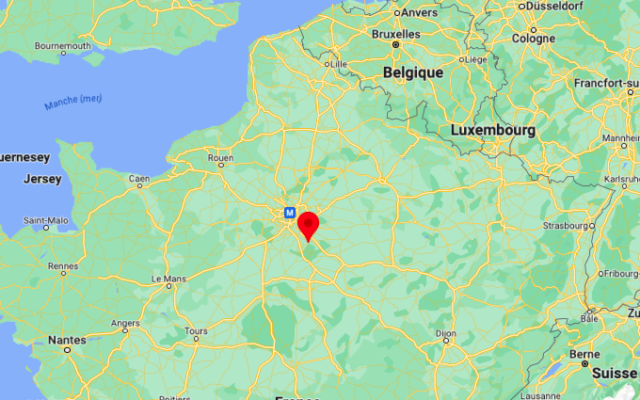 Melun, en Seine-et-Marne. (Crédit : Google Maps)