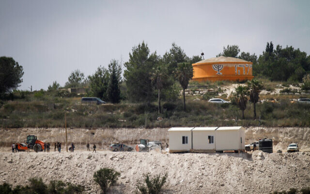 L'avant-poste de Homesh, en Cisjordanie, le 29 mai 2023. (Crédit : Nasser Ishtayeh/Flash90)