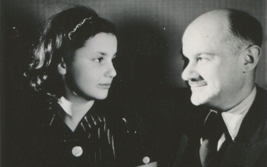 Roman Vishniac et sa fille Mara au milieu des années 30. (Autorisation de Mara Vishniac Kohn, The Magnes Collection of Jewish Art and Life, Université de Californie, Berkeley)