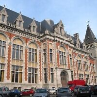 Le palais de justice de Verviers, en Belgique. (Crédit : Jean-Pol Grandmont / CC BY-SA 3.0)