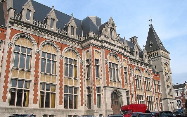 Le palais de justice de Verviers, en Belgique. (Crédit : Jean-Pol Grandmont / CC BY-SA 3.0)