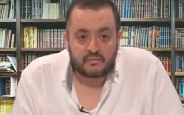 Salim Laïbi, en juillet 2016. (Crédit : capture d'écran YouTube)