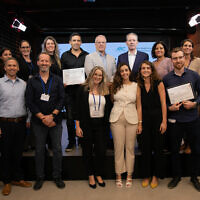 La startup israélienne remporte un challenge mené par Start-Up Nation Central. (Crédit : Vered Farkash)