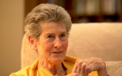 Mary Ann Stein était la présidente fondatrice du Fonds Moriah et l'ex-présidente du New Israel Fund. (Crédit : Kelly Amis via la JTA)