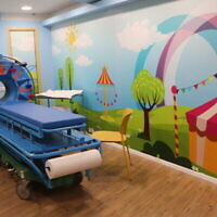 Salle d'IRM et de scanner 'Simul Park' pour enfants du centre hospitalier Sheba. (Avec l'aimable autorisation de Place2Heal)