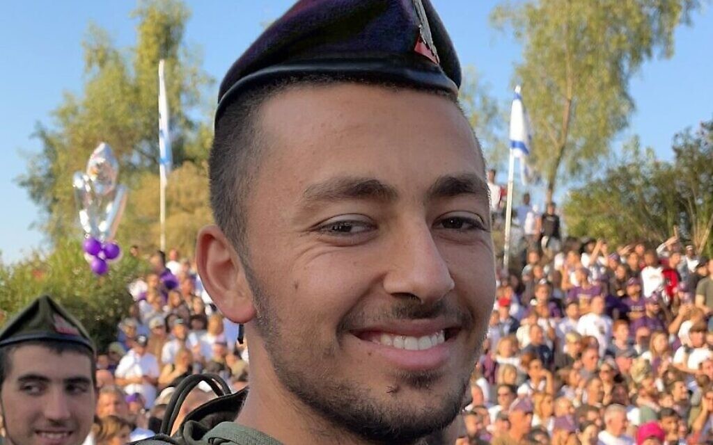 Le sergent-chef Eytan Dishon. (Autorisation)