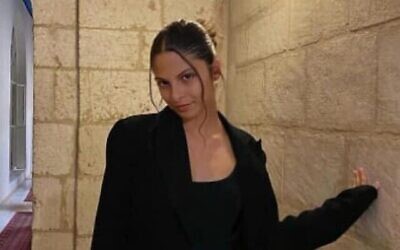 Daniella Gilboa est présumée avoir été prise en otage par des terroristes du Hamas sur la base militaire de Nahal Oz, le 7 octobre 2023 (Autorisation)