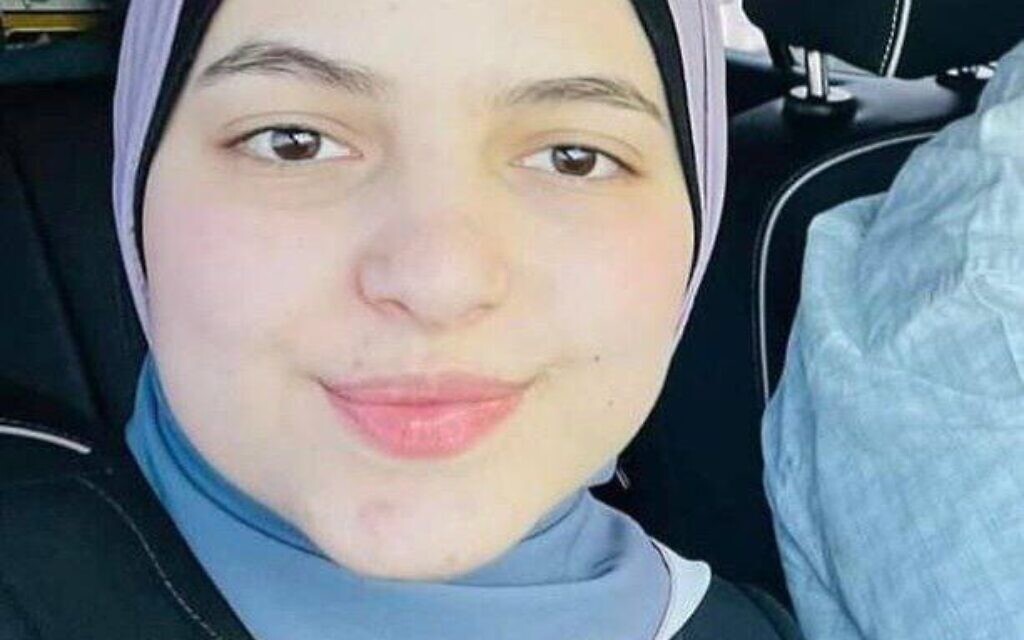 Roaa Haniyeh, petite fille du chef du Hamas, Isamaïl Haniyeh. (Autorisation)