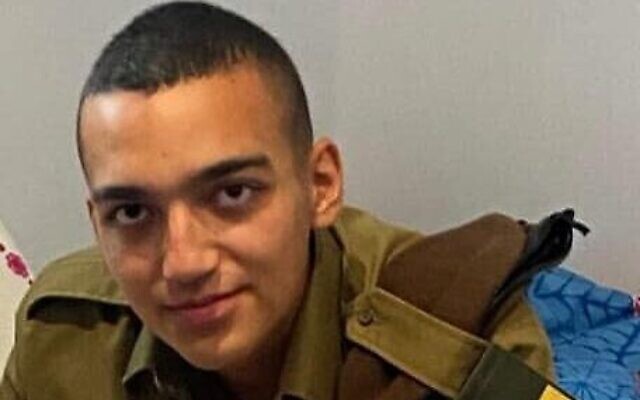 Le soldat "seul" de la Brigade Golani, Edan Alexander, 19 ans, pris en otage par le Hamas à proximité de Gaza le 7 octobre 2023. (Autorisation)