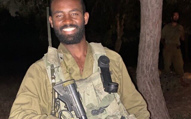 Le sergent-chef Alemnew Emanuel Feleke, 22 ans, tombé au champ d’honneur à Gaza le 5 décembre 2023. (Autorisation)