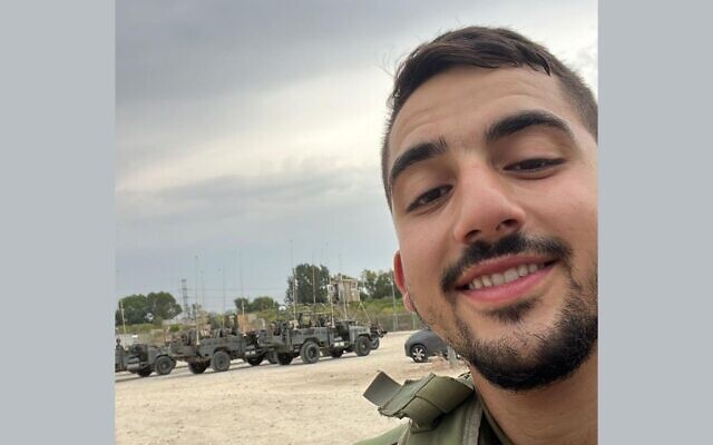 Sergent-chef Daniel Kastiel, tombé au champ d’honneur lors d'une bataille contre des terroristes du Hamas sur la plage de Zikim le 11 octobre 2023. (Crédit : Armée israélienne)