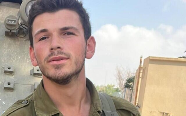 Sergent Binyamin "Benji" Needham, tombé au champ d’honneur dans le nord de Gaza, le 3 décembre 2023. (Autorisation)