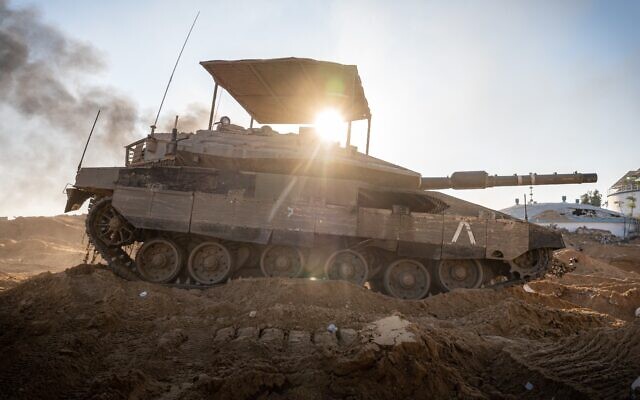 Les troupes de l’armée israélienne opérant dans la bande de Gaza, sur une photo publiée le 20 janvier 2024. (Crédit : Armée israélienne)