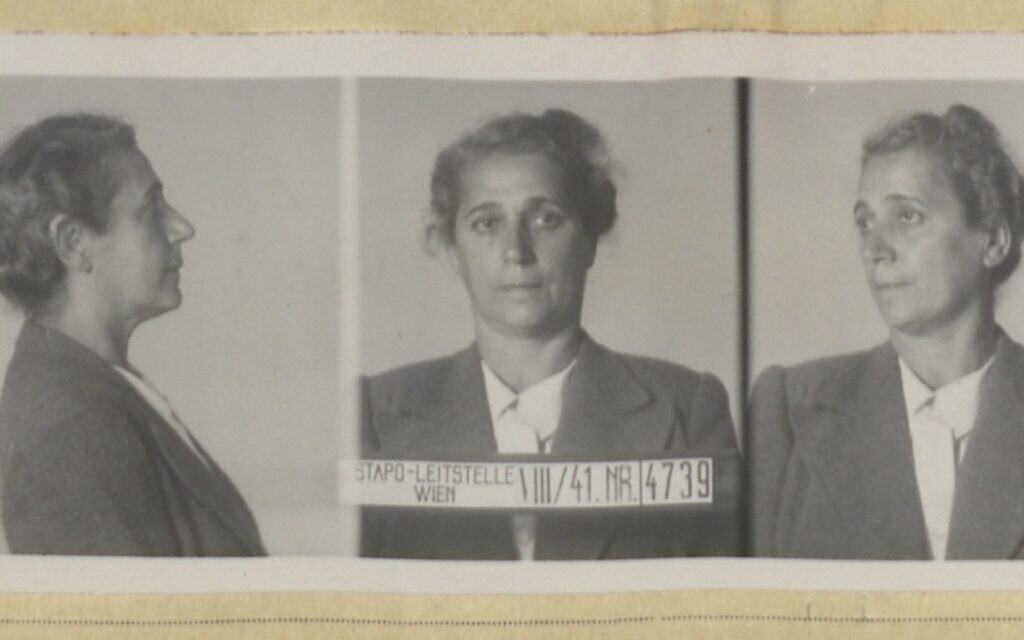Gabrielle Reich a protesté contre les mesures anti-juives et a été arrêtée en tant que "juive impudente". (Crédit : Autorisation)