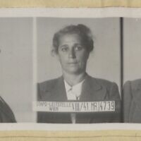 Gabrielle Reich a protesté contre les mesures anti-juives et a été arrêtée en tant que "juive impudente". (Crédit : Autorisation)