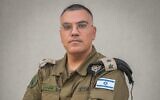 Avichay Adraee, porte-parole en langue arabe de l'armée israélienne. (Crédit : Autorisation)