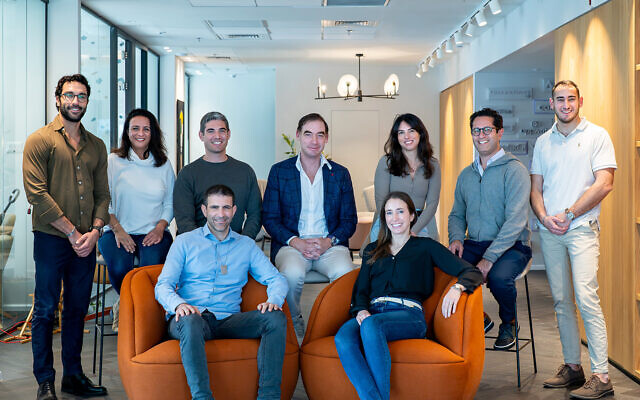 L'équipe du bureau de Tel Aviv de la société américaine de capital-risque Ibex Investors. (Crédit : Autorisation)