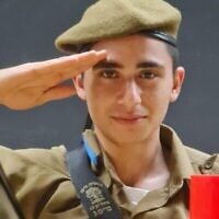 Sergent Yaron Zohar. (Autorisation)