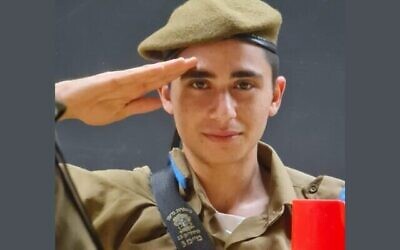 Sergent Yaron Zohar. (Autorisation)