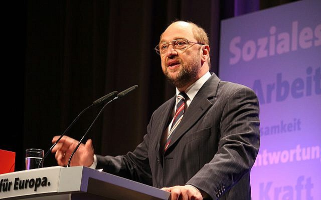 Martin Schulz (Crédit : CC BY SA 3.0/Wikimedia commons)