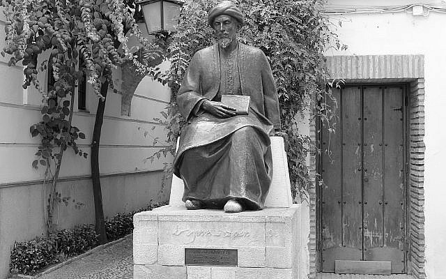 Statue de Maïmonide dans la Juderia. Photo : Nicolas Vollmer - CC BY 2.0