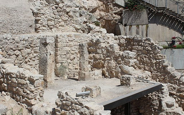 Maison d'Ahiel, Cité de David, Jérusalem - C.C.3.0