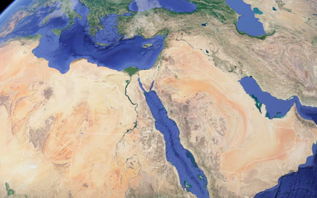 Proche-Orient - Google Earth